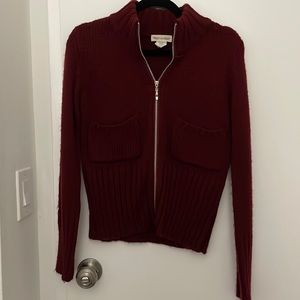 Maroon jacket seater - never worn